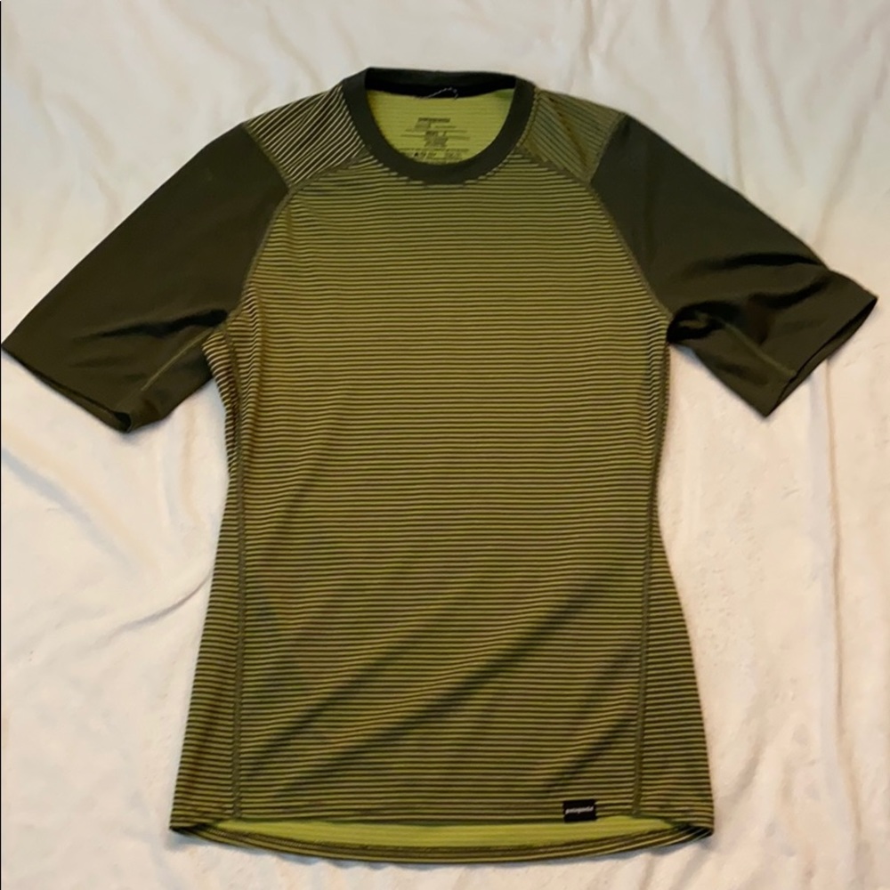 Patagonia Capilene Short Sleeve Shirt Men Small S